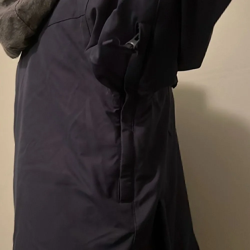 Quiksilver Kid's Navy Blue Dry Flight Technology 18K Hooded Winter Jacket
